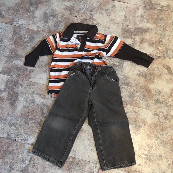 Boys Sonoma shirt and pants combo - Picture 1 of 3